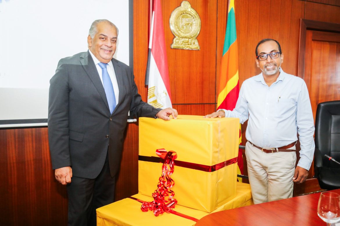 ඊජිප්තුවේ “Qasr Misr” පුස්තකාලයට ශ්‍රී ලංකාවෙන් පොත්