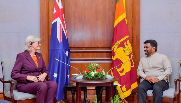 ජනපතිගේ පැහැදිලි නායකත්වය යටතේ සාර්ථක ගමනකට අඛණ්ඩ සහයෝගය ලබා දීමට ඕස්ට්‍රේලියාව සූදානම්