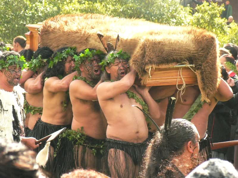 මාඕරිවරුන්ට අයිති භූමිය උදුරාගැනීම ගැන හමුවක්